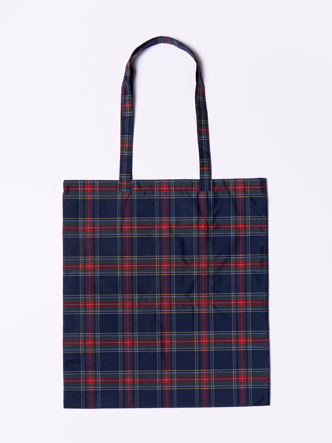 BLUE TARTAN TOTE