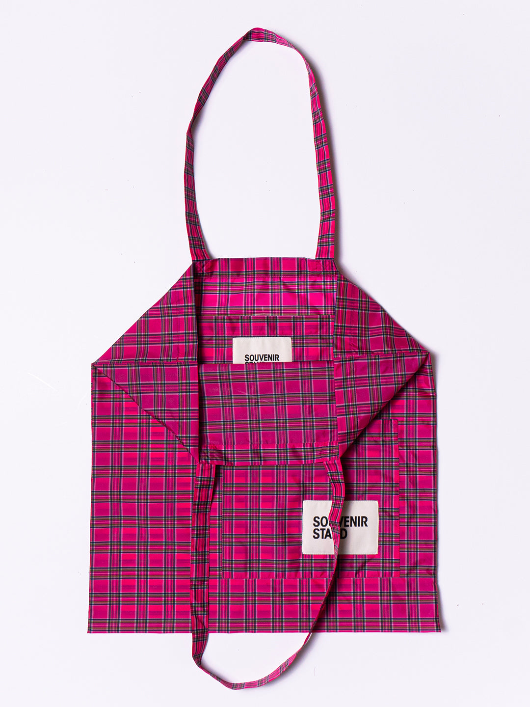 PINK TARTAN TOTE