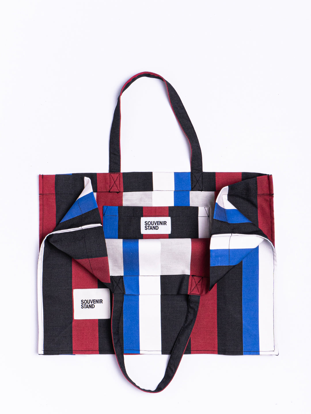 STRIPE BOX TOTE
