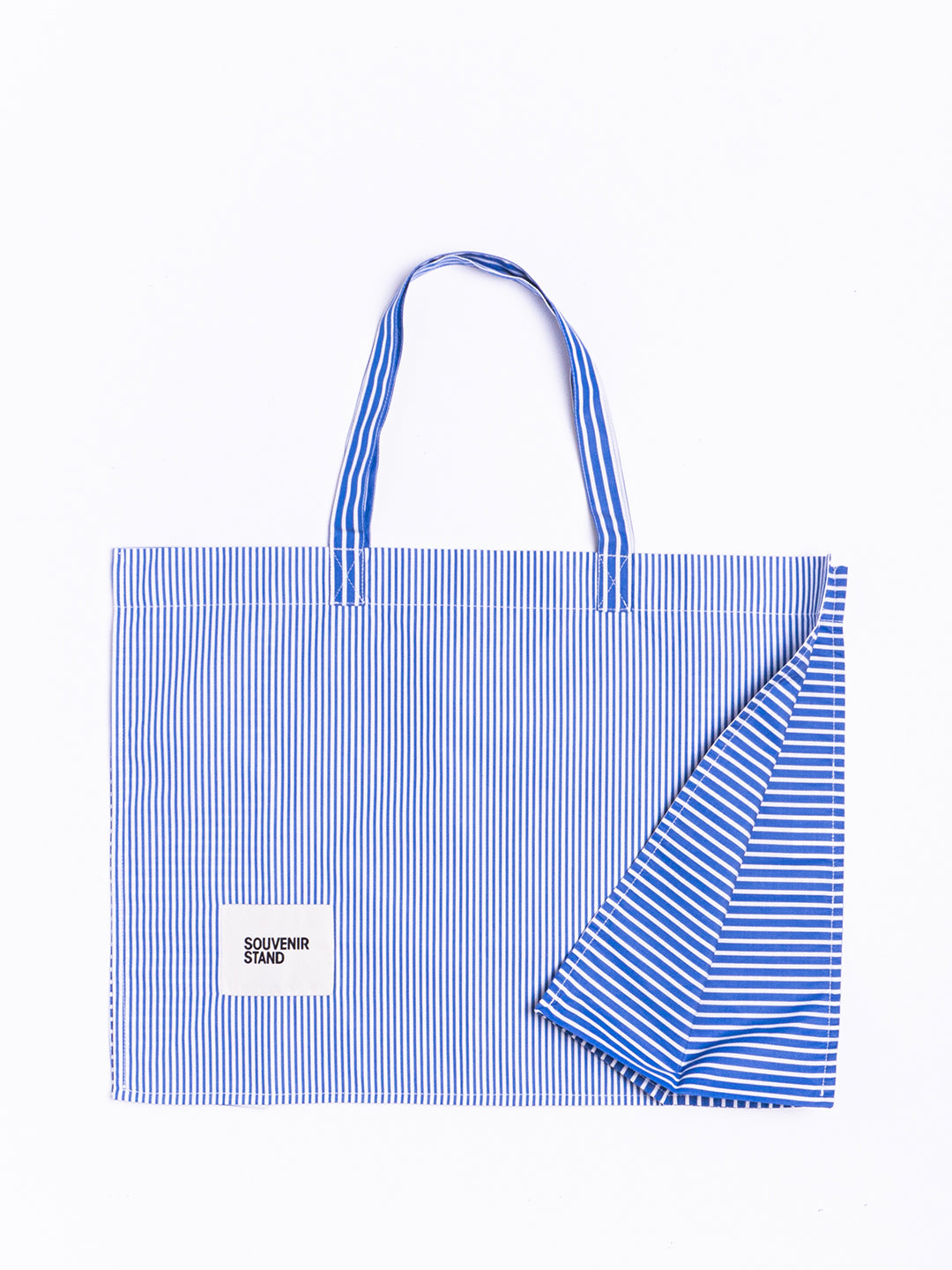 SOFT BOX POPLIN TOTE