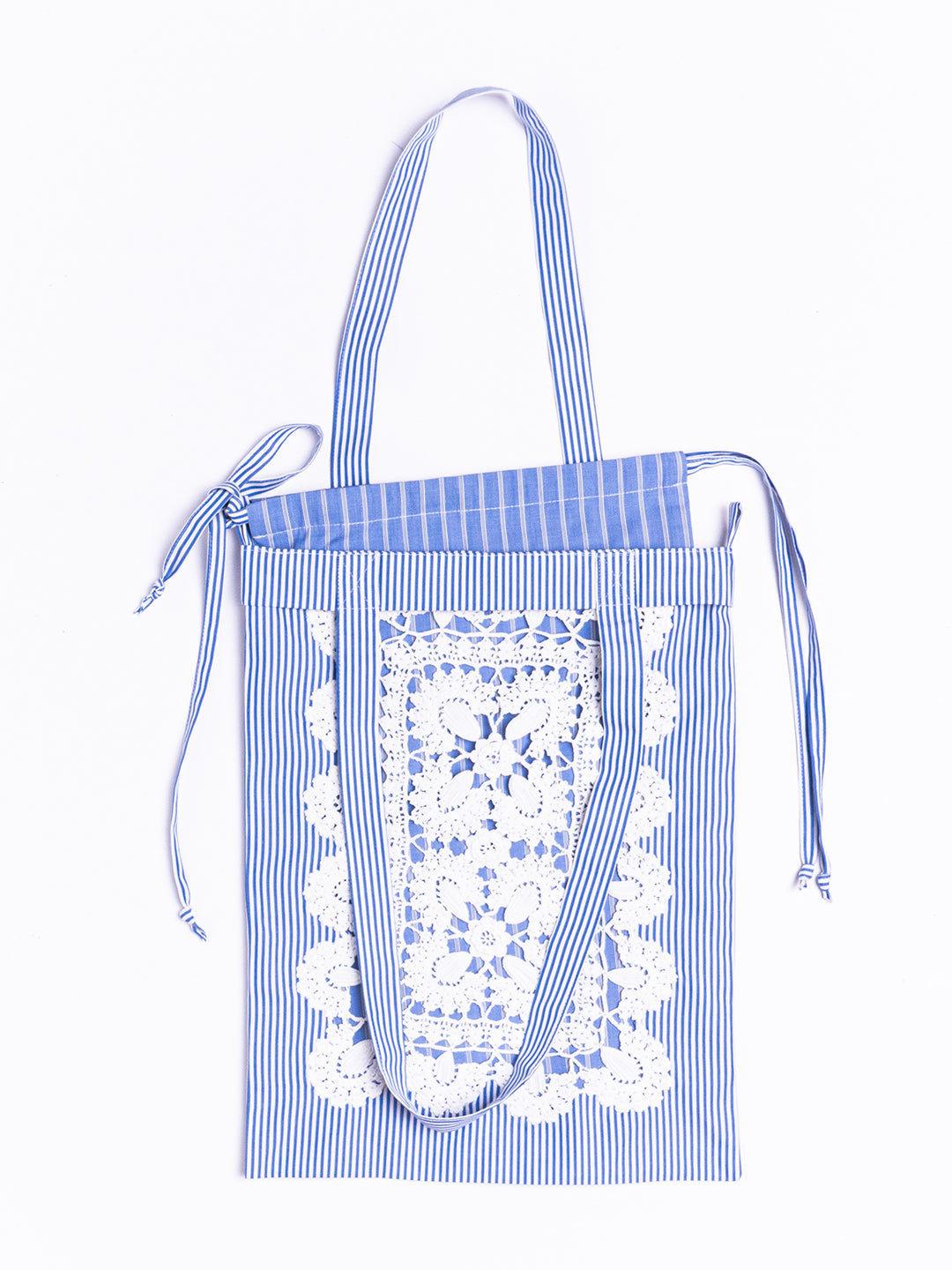 POPLIN LACE TOTE