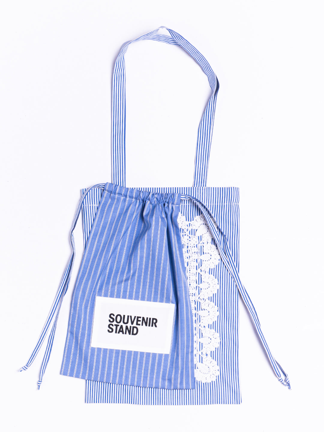 POPLIN LACE TOTE