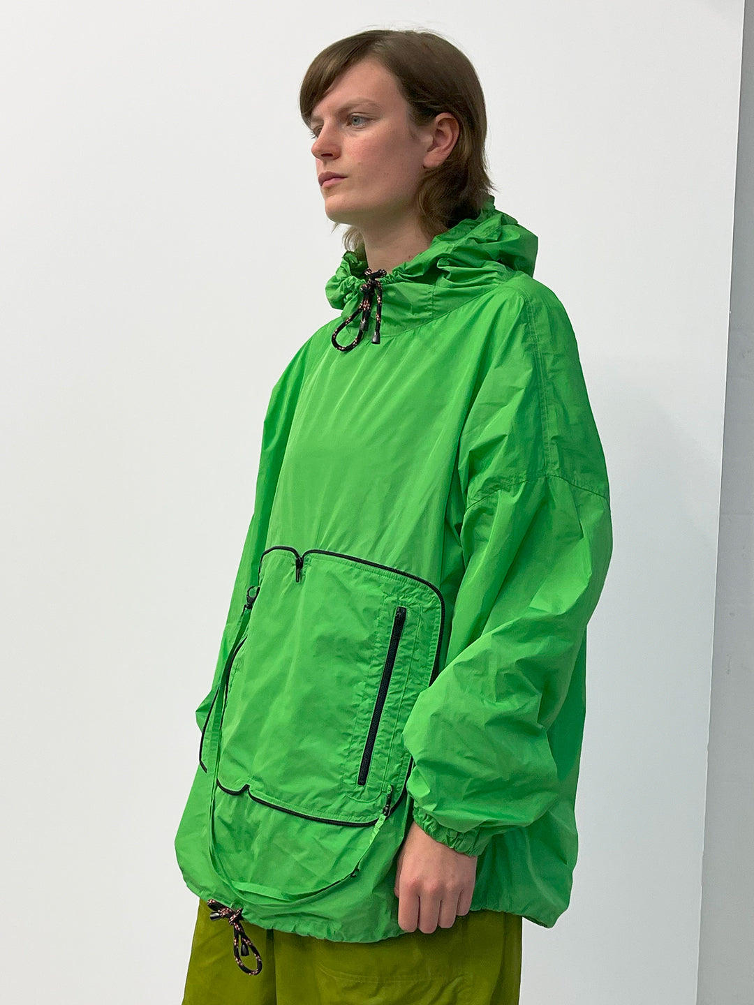 LIME ANORAK / BAG