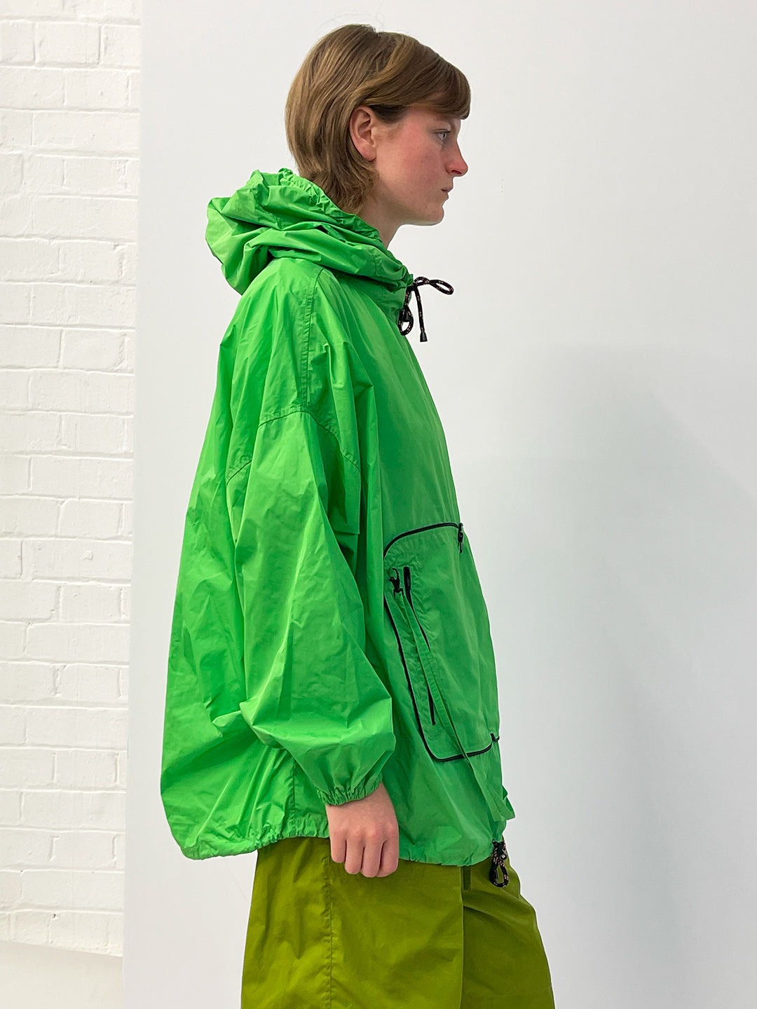 LIME ANORAK / BAG