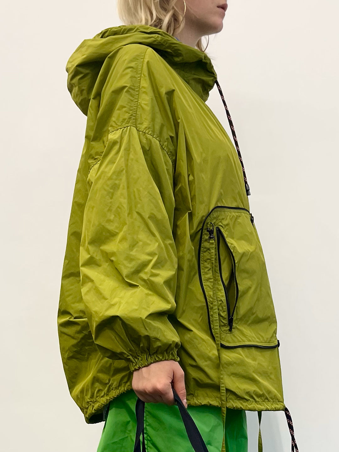 OLIVE ANORAK / BAG