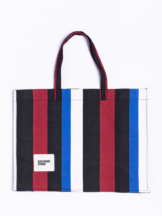 STRIPE BOX TOTE