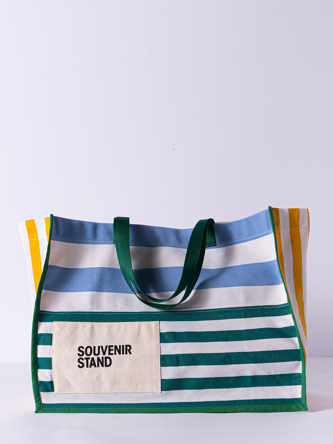 DECKCHAIR STRIPE BOX TOTE