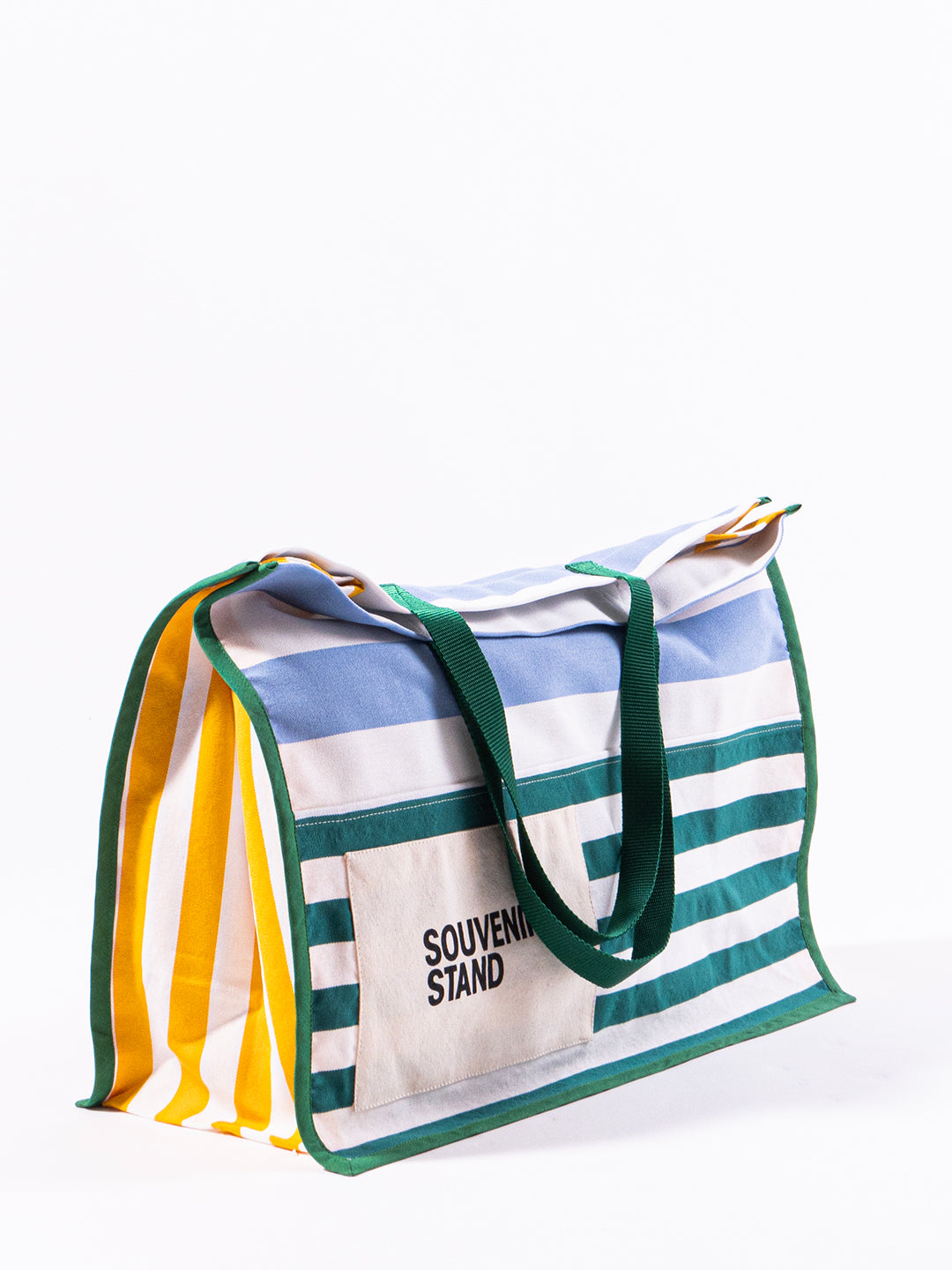 DECKCHAIR STRIPE BOX TOTE