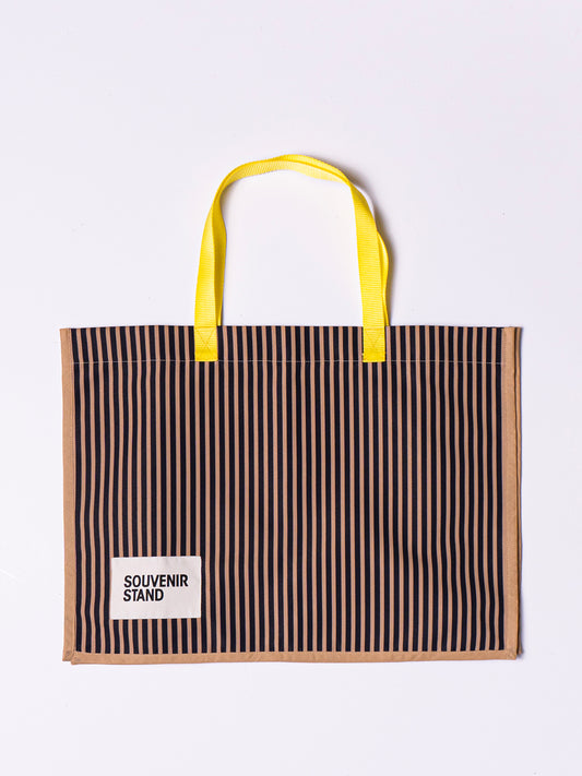 STRIPE CANVAS TOTE