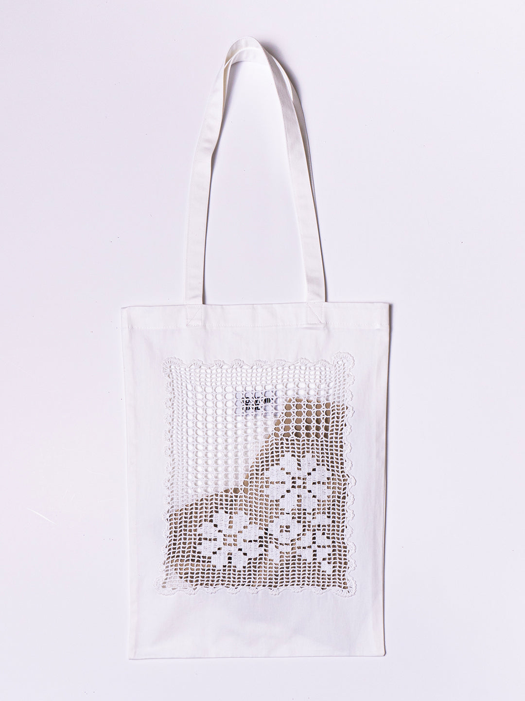 COTTON LACE TOTE