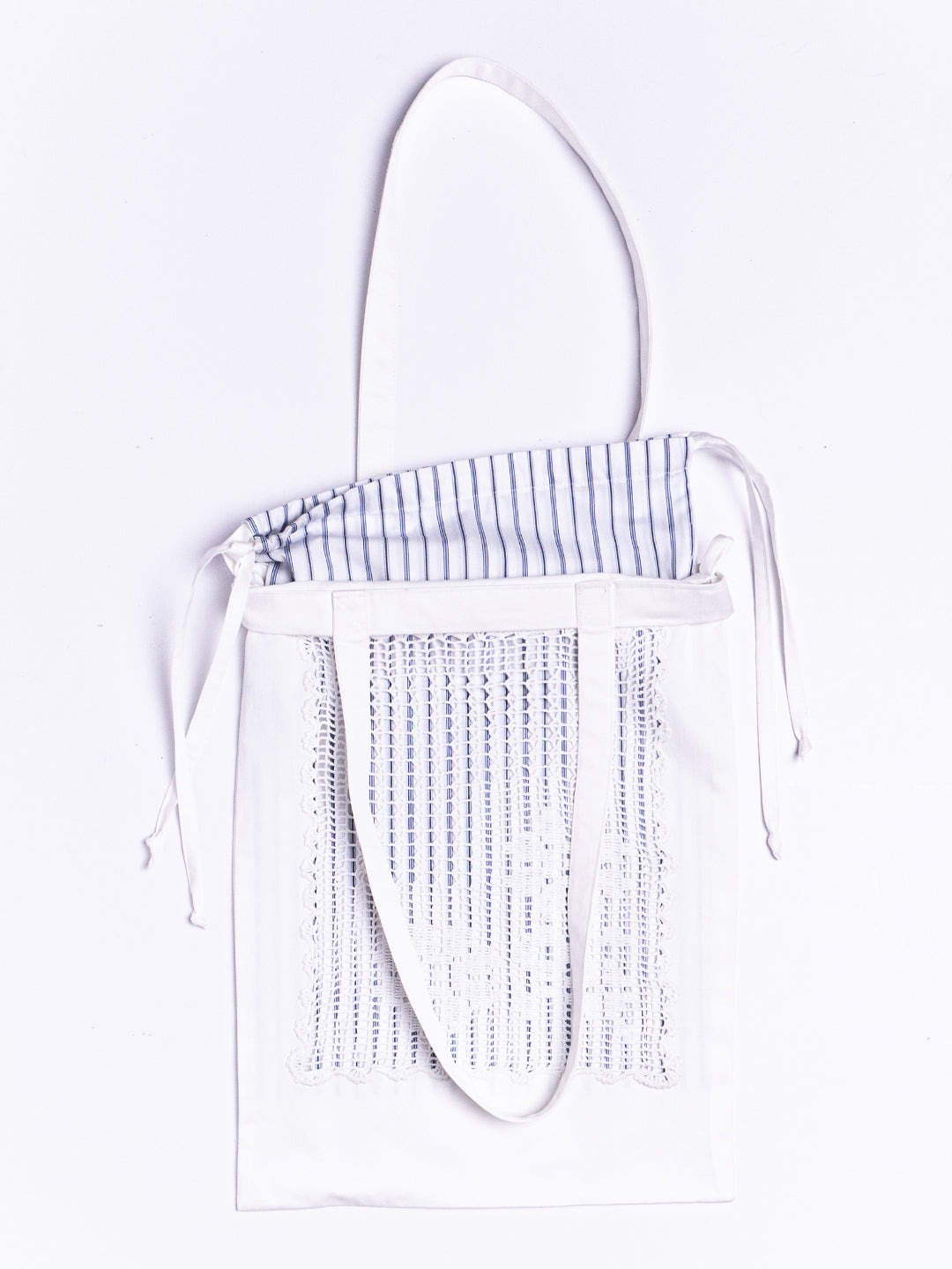 COTTON LACE TOTE