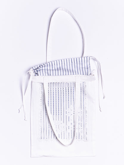 COTTON LACE TOTE