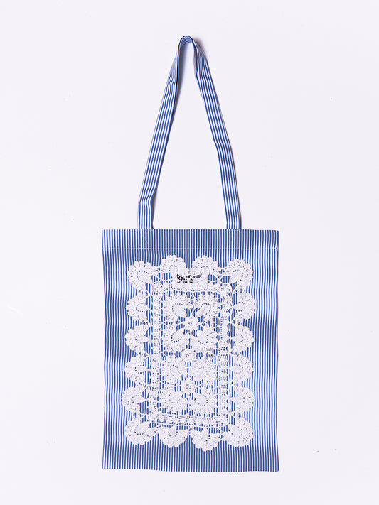 POPLIN LACE TOTE