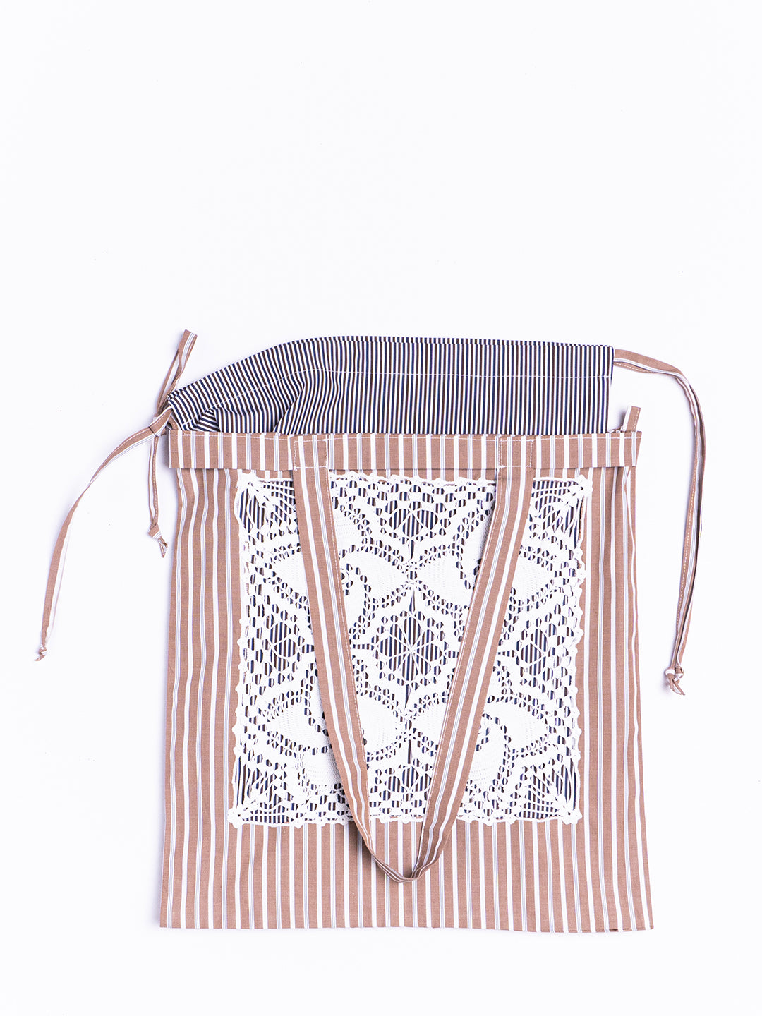 POPLIN LACE TOTE