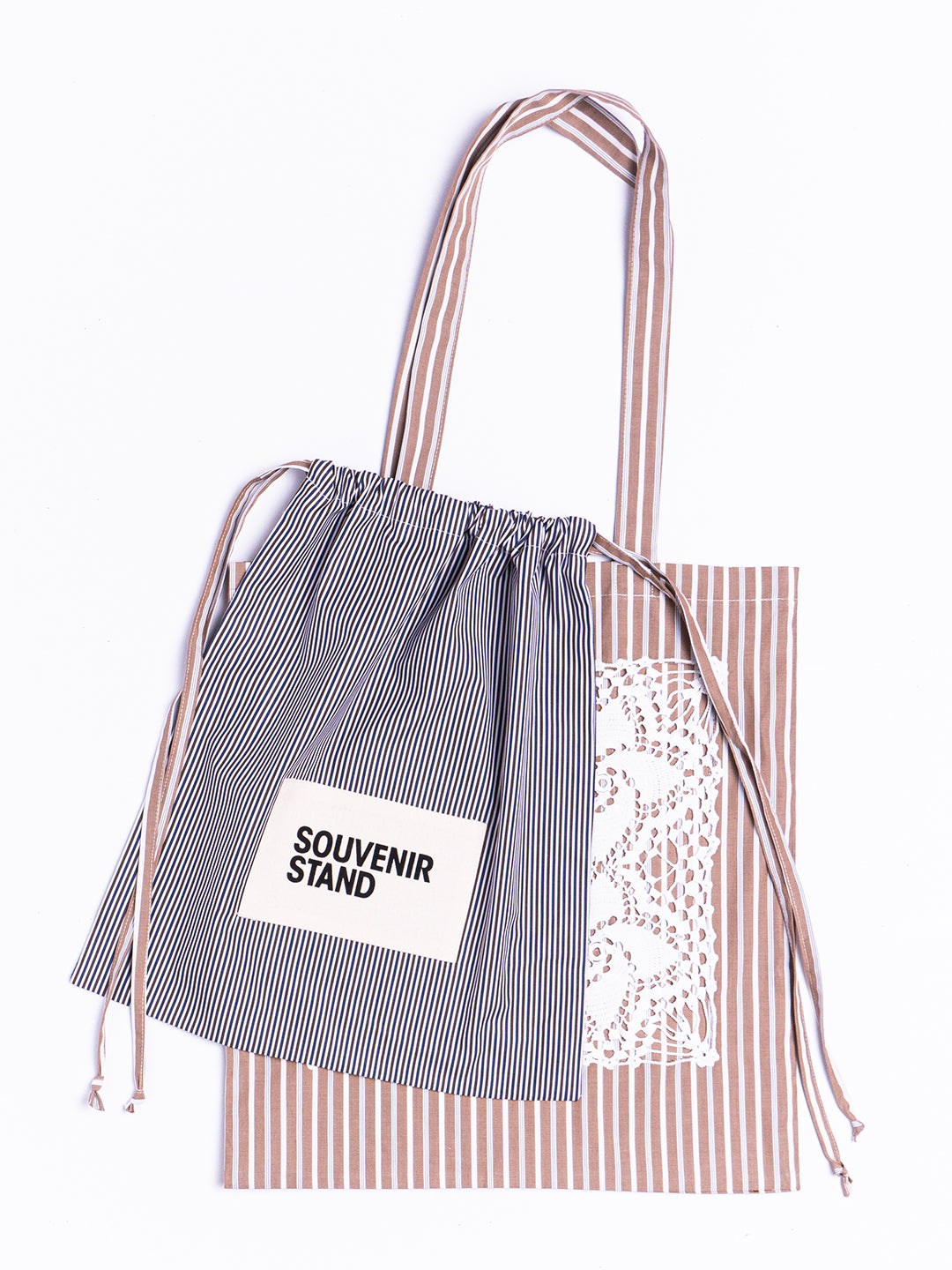 POPLIN LACE TOTE