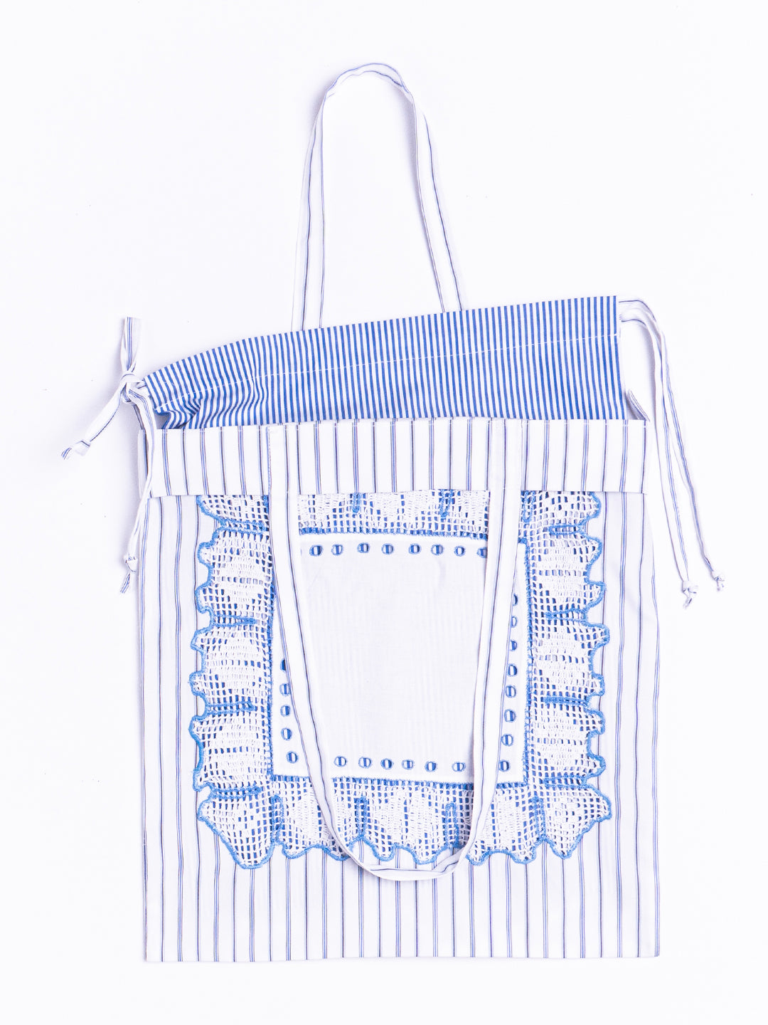 POPLIN LACE TOTE