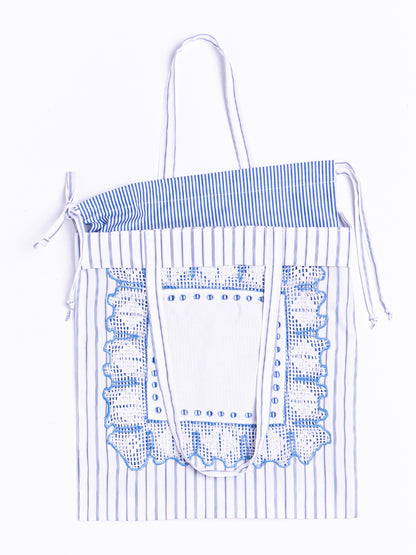 POPLIN LACE TOTE