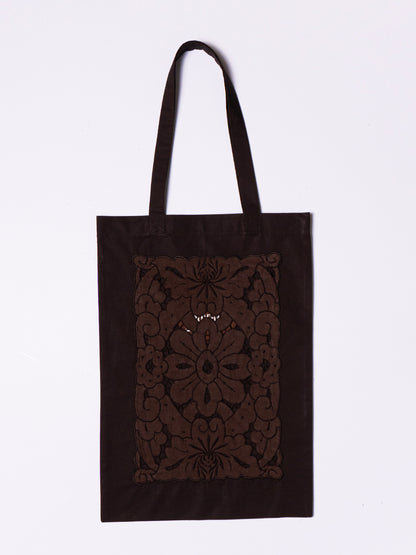 POPLIN LACE TOTE