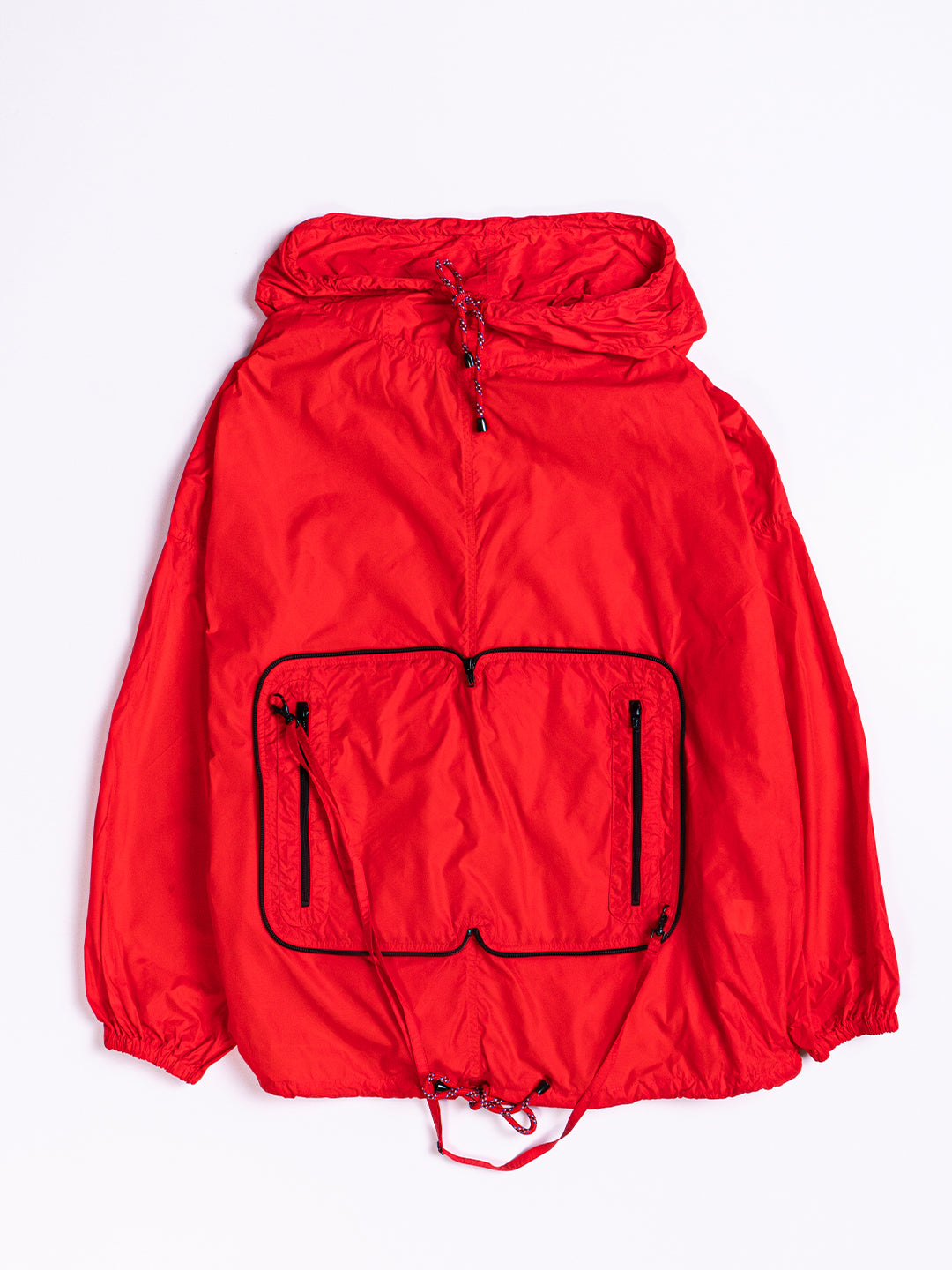 RED ANORAK / BAG