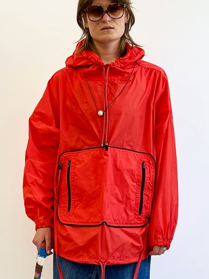 RED ANORAK / BAG