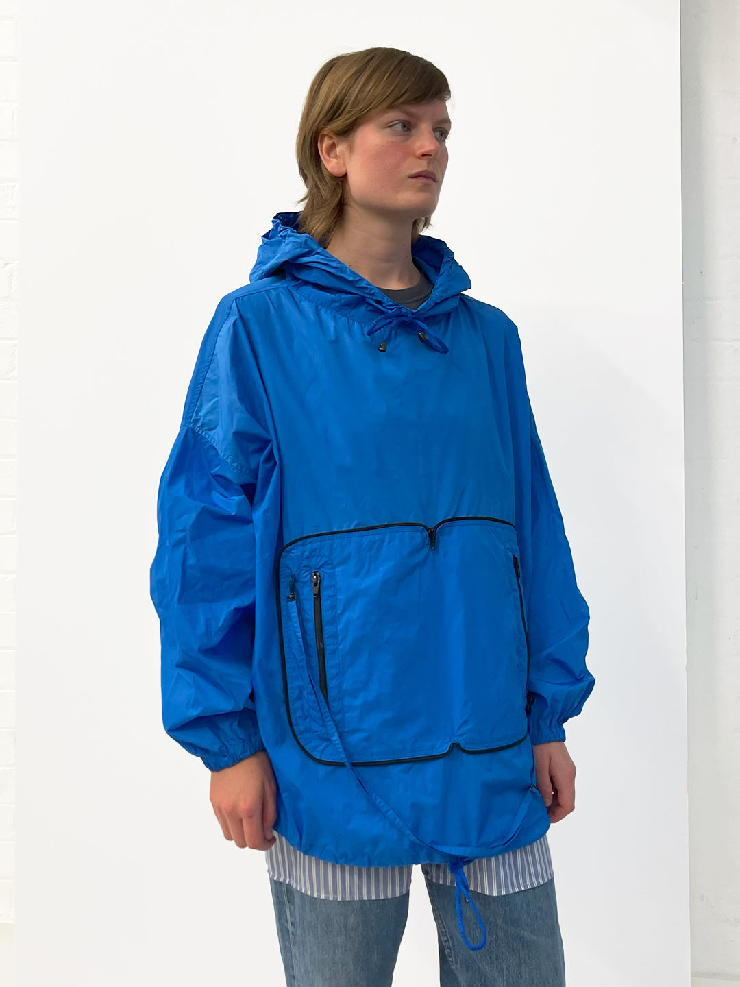 BLUE ANORAK / BAG