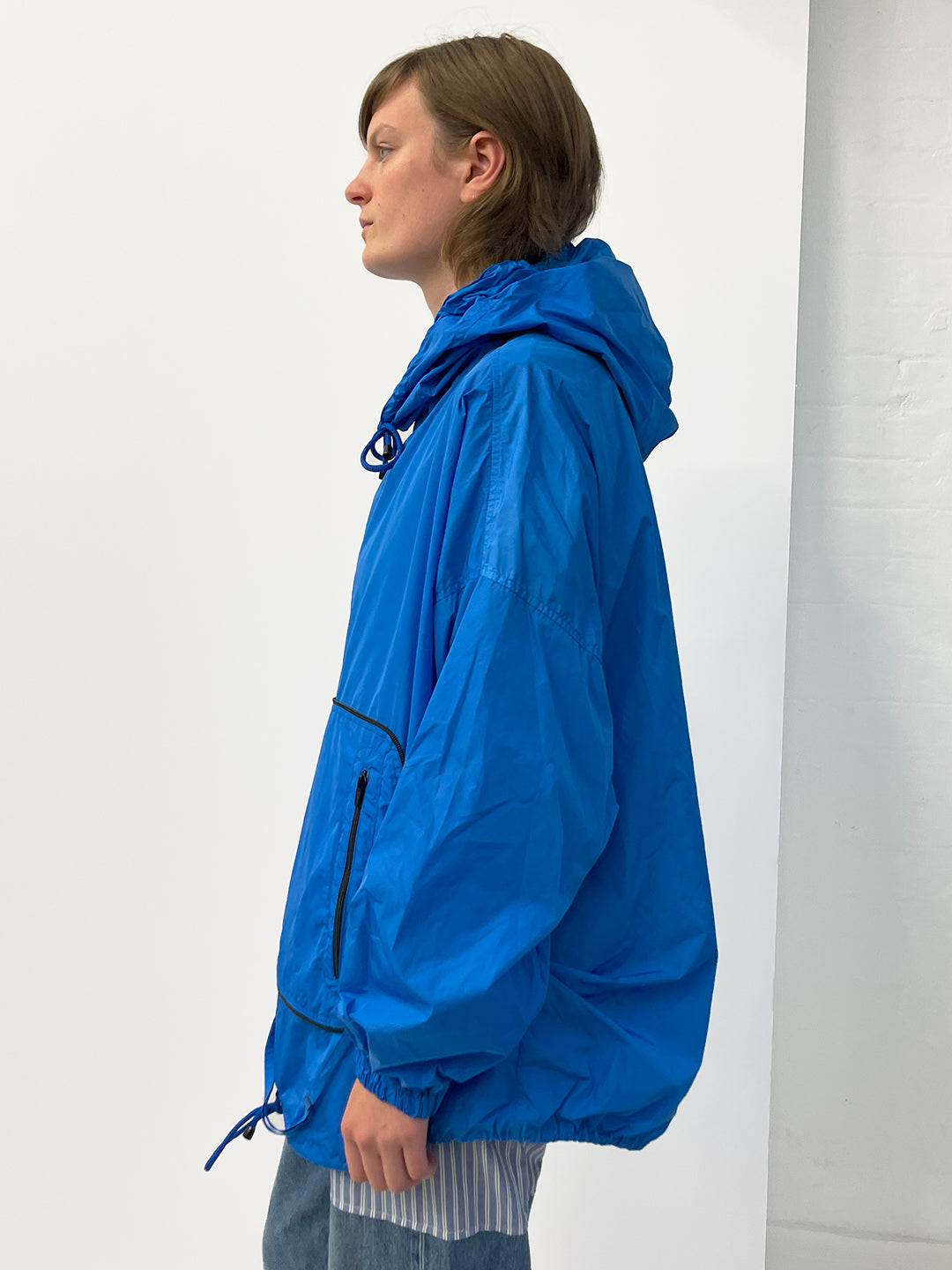 BLUE ANORAK / BAG