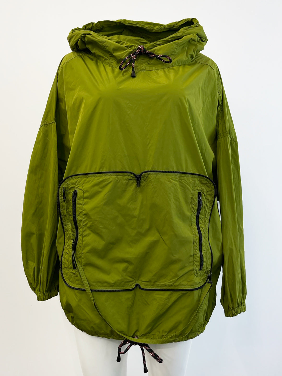 OLIVE ANORAK / BAG