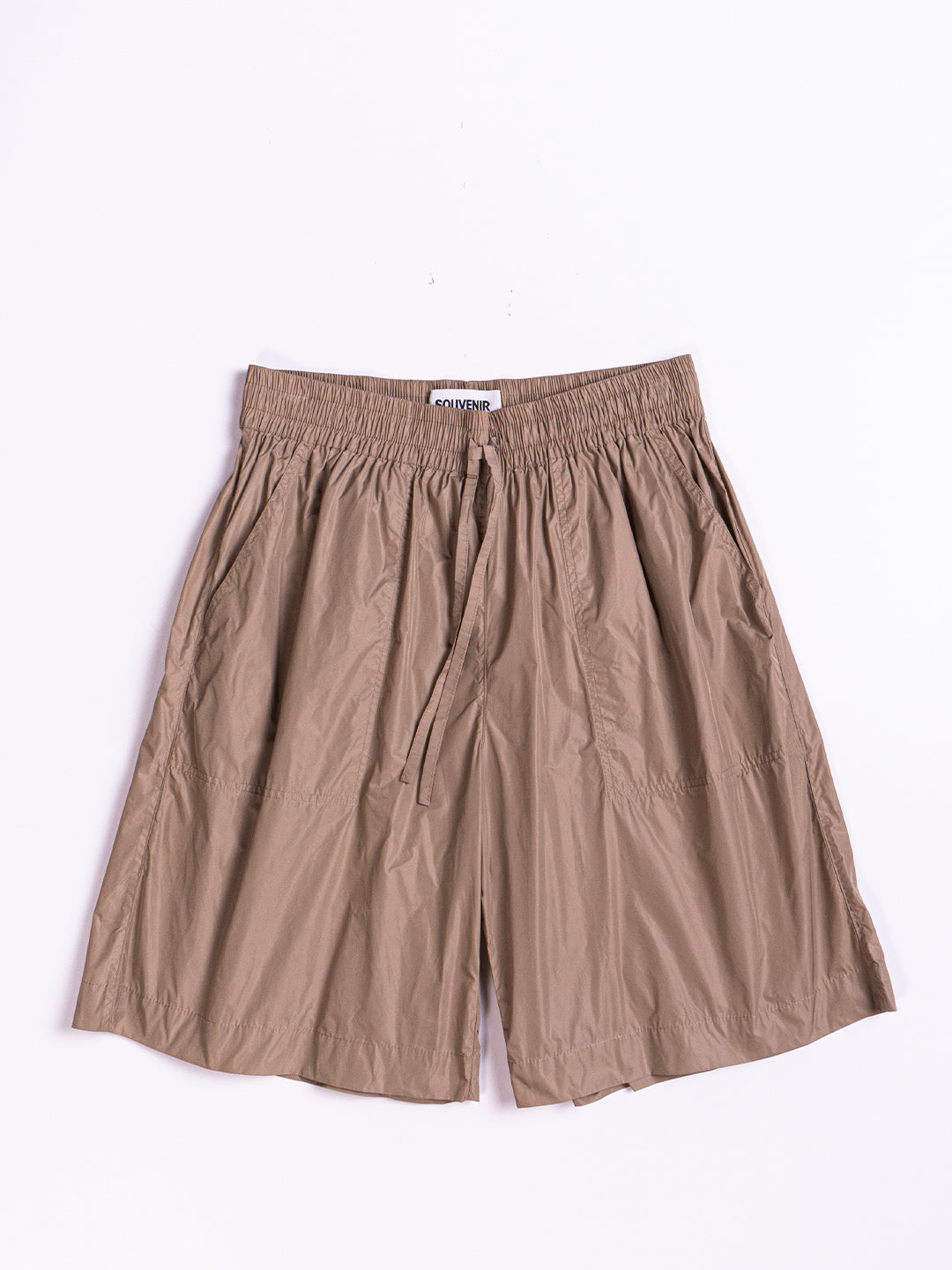 SHORTS NYLON BEIGE